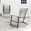 Ensemble de 2 chaises de patio pliantes à dossier haut avec accoudoirs Outsunny