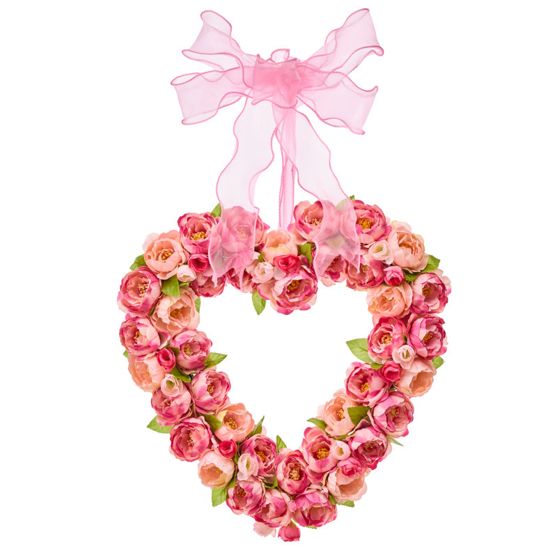 Couronne de jardin rose 14 po, Couronne de jardin rose 14 po