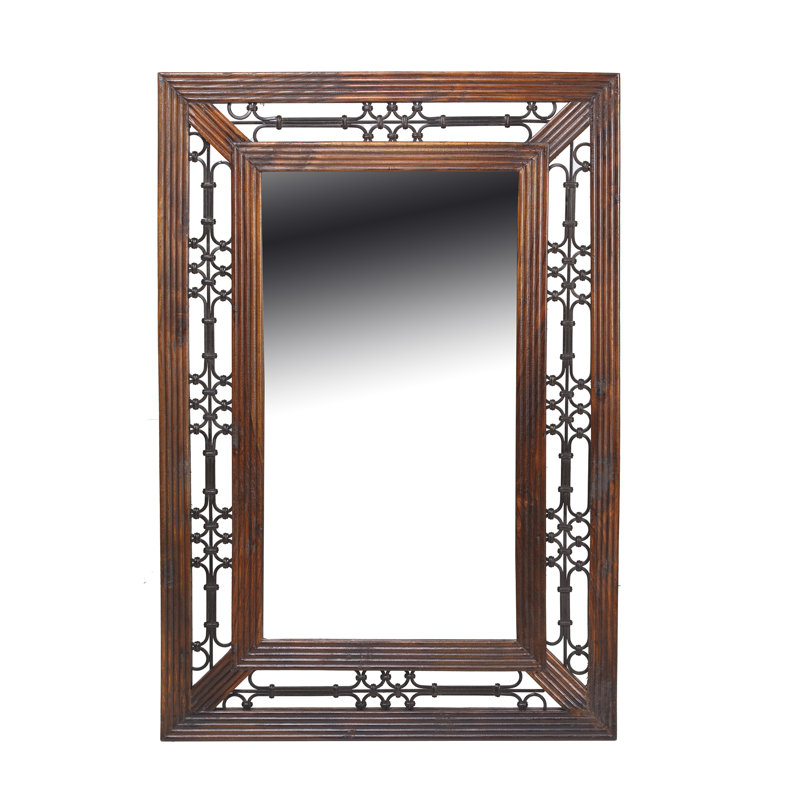 Mathilda Wood Wall Mirror