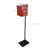 MDF Metal Donation Box Floor Stand Lobby Foyer Tithes & Offering Suggestion Collection Ballot Box-2102850773