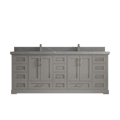 Ensemble de meuble-lavabo double 84 po Esin