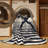 Machine Washable Bracondale Powerlifting Deadlift Nautical Striped Rug in Beige – Black Binding-778535818