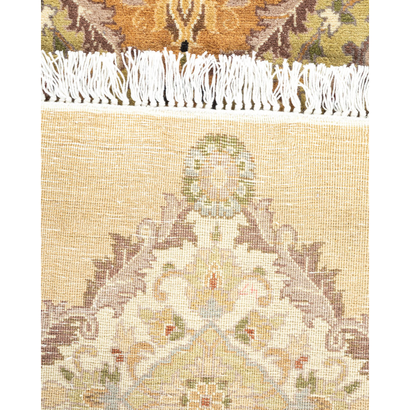 Classic One-of-a-Kind 7' 1" X 7' 1" Hand Knotted Area Rug