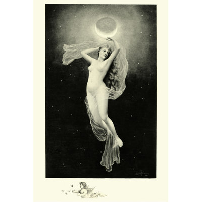 Mythologie grecque, Phoebe par - peinture sur toile tendue