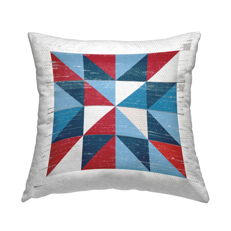 Geometric Outdoor Throw Pillow