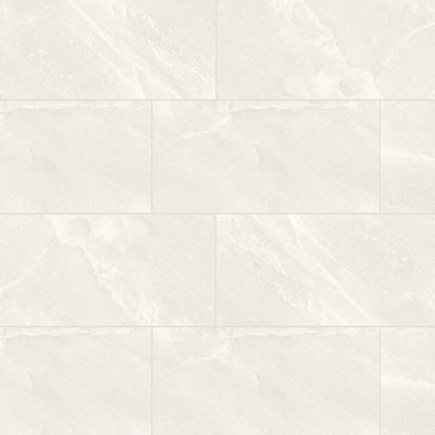 Himalayen Stone 12 x 24 blanc mat