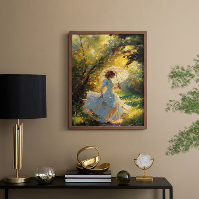 «WOMEN Series DCCLxxxxxx», reproduction encadrée - bois massif