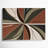 Geometric Abstraction 87 Brown Canvas Wall Art-153504954