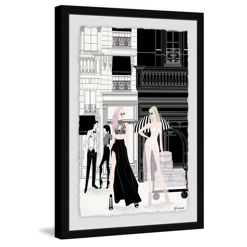 Color Girls by Loretta So - Single Picture Frame Print, 30cm H x 20cm W x 4cm D