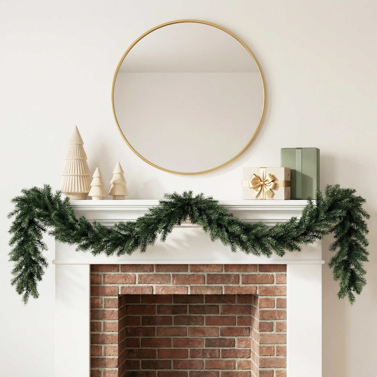 Robine 108" Artificial Douglas Pine Garland
