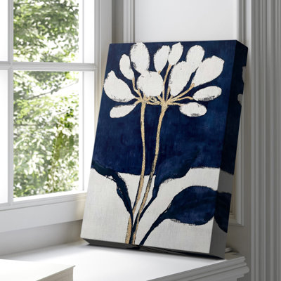 Toile tendue avec châssis floral CLXVII