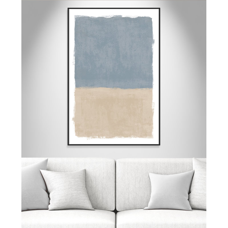 Beach Dreams I Print by Natalie Carpentieri, 41.5'' W x 61.5'' H, Black Floater
