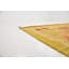Tapis en laine orange 3 pi 2 po x 5 pi 2 po one-of-kind à la main noué la new age Elland