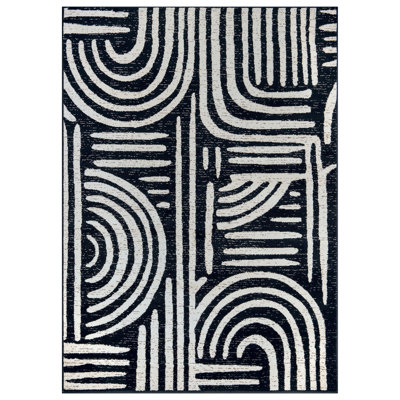 Contemporary Lines Area Rug