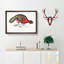 Bengal Horned Pheasant by John Edward Gray - Picture Frame Painting Print-55685513-55685514