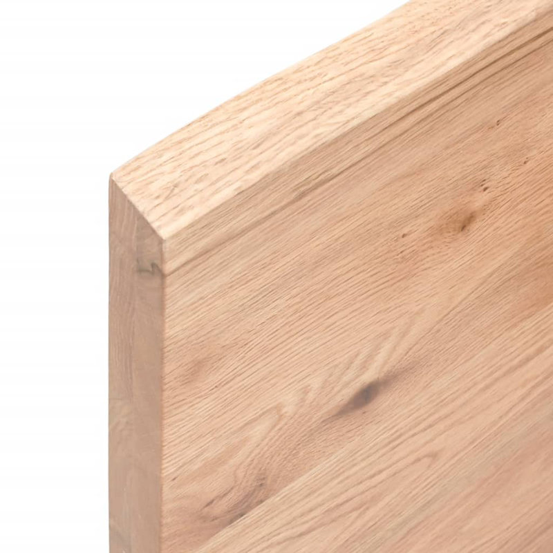 Harvans Oak Floating Shelf, 1.6" H x 23.6" W x 15.7" D
