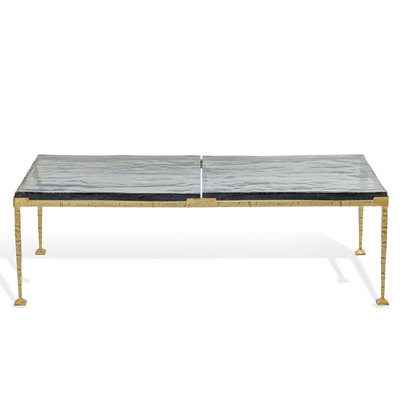 Castino 50" Glass Coffee Table