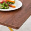 Table basse, table de salle à manger rectangulaire avec pieds en métal-1500096870