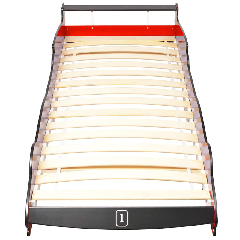 Chris Children's Race Car Bed 90x200 cm, Red