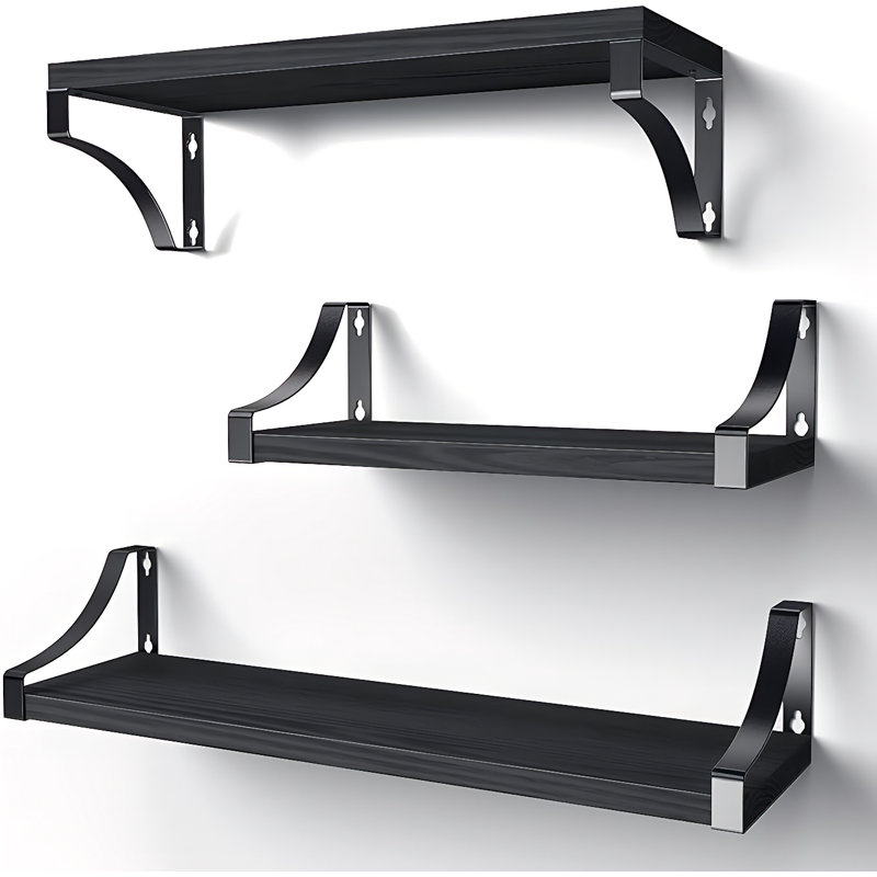 Floating Shelf, Black