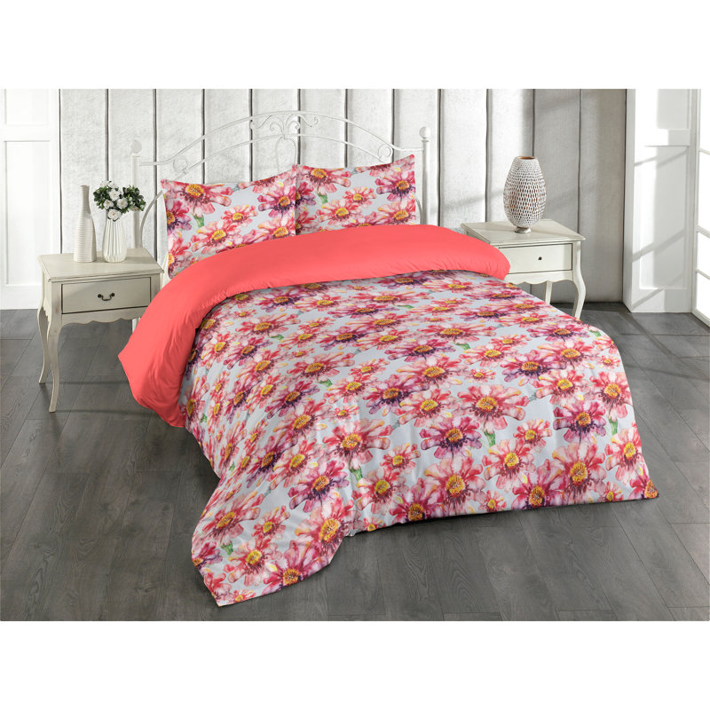 Donathon Duvet Cover, King Duvet Cover + 2 Standard Shams