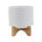8" Diamond Planter W/ Stand