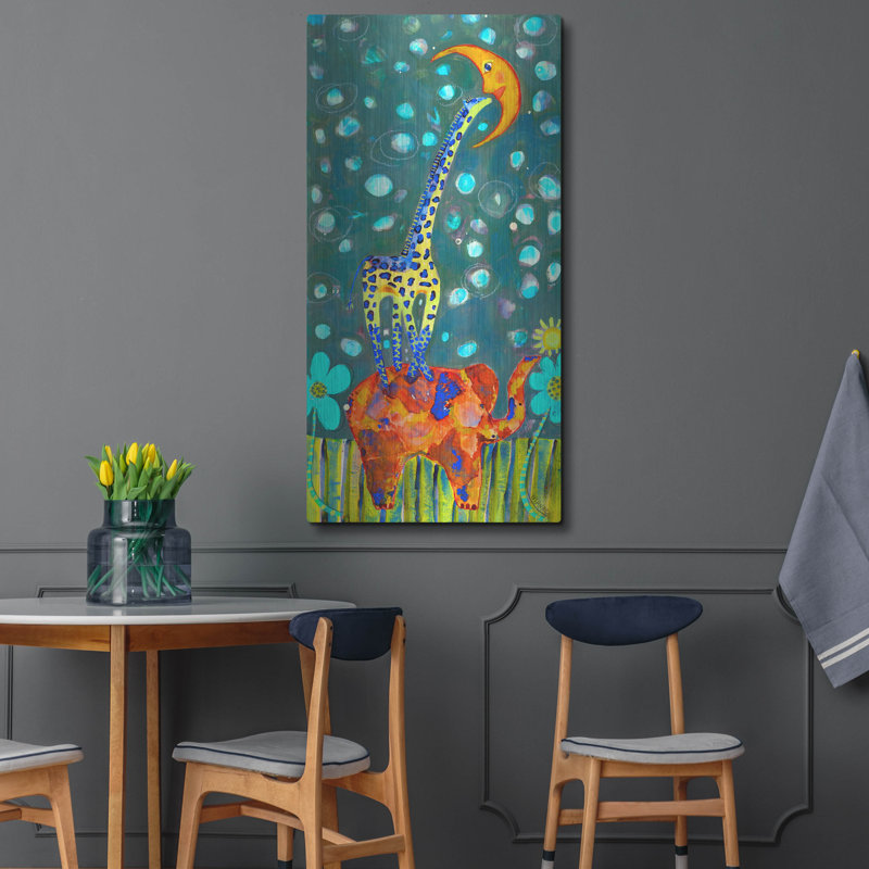 «Kiss The Moon» par Wyanne, H 48 po x l 24 po