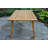 Fleur 7 Pc. Teak & Ash Wicker Dining Set With Sunbrella Cushions
