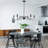 Buckhurst 6-Light Classic / Traditional  Black Chandelier Farmhouse Candle Style Ceiling Lights for Living Room, Foyer, Entryway -34.64"W x 76.77"H -1613891754