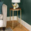 Mugsy Cross Legs End Table-602664487-602664485