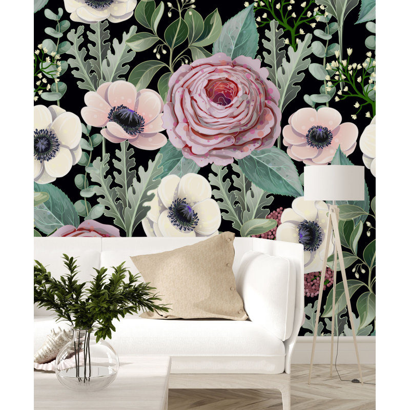 Murale Anketell, L 10,41 po x l 125 po, Vinyle