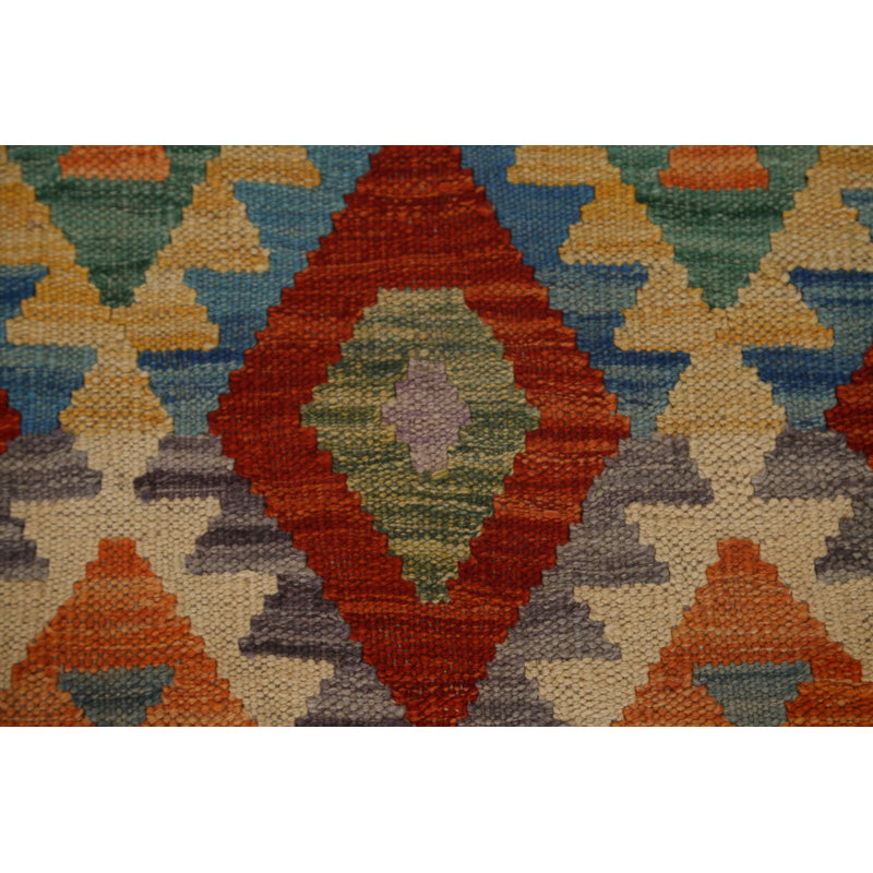 Wool Geometric Rug