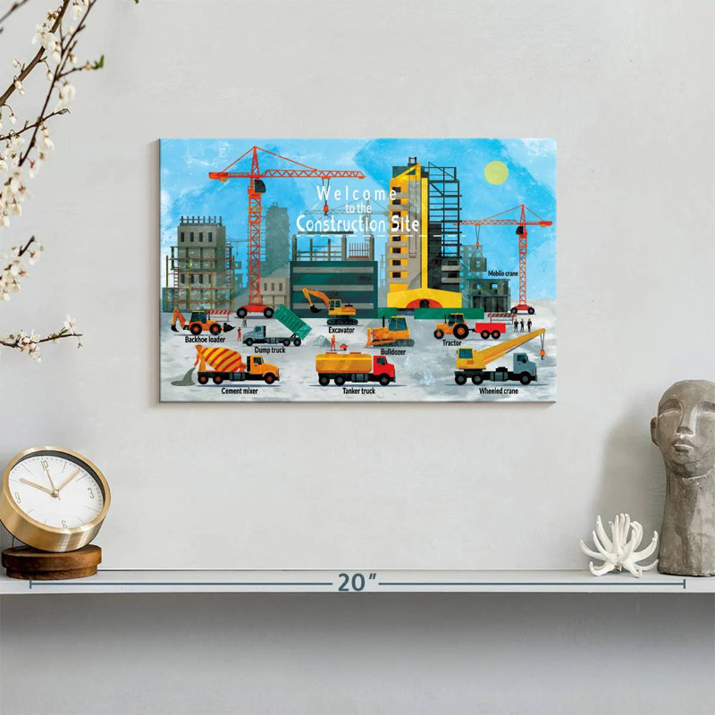 Tableau des chantiers Ashelle, H 8 po x l 12 po