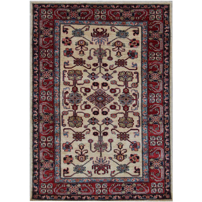 Ahnah Rectangle 125 cm x 175 cm Oriental Hand Woven Area Rug