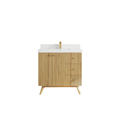 Ensemble de meuble-lavabo simple 36 po Izzat