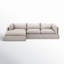 Atelier Habitat 2 Piece Sectional 131'' Nimbus-240422899-250815412-261121567