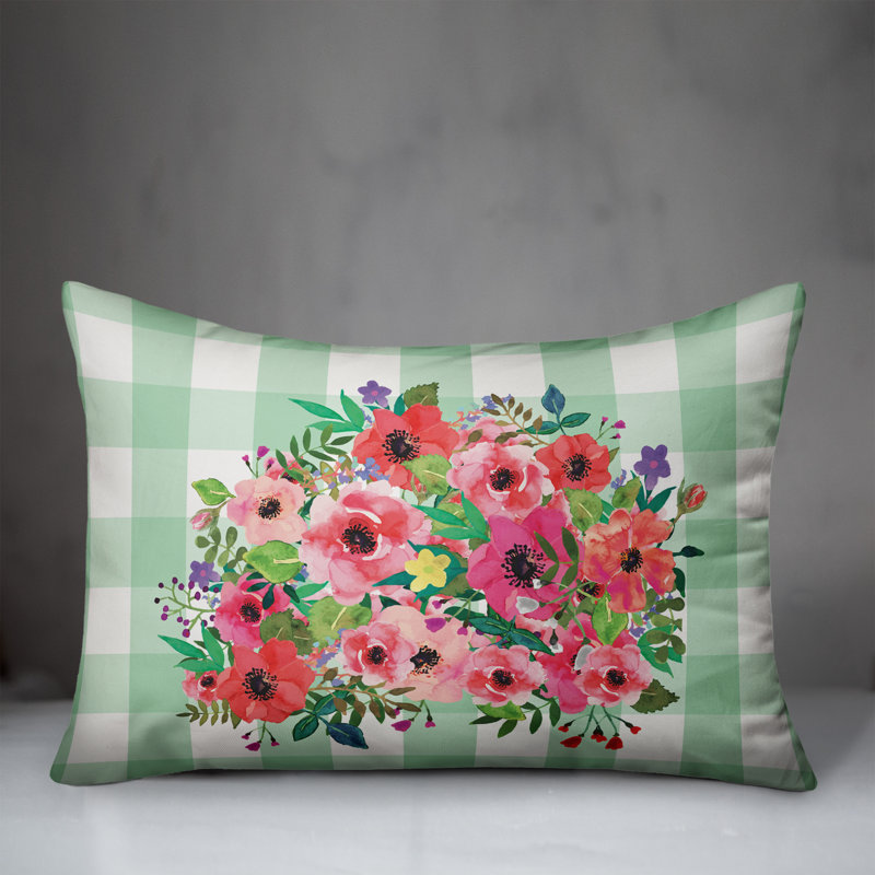Gingham Throw Pillow