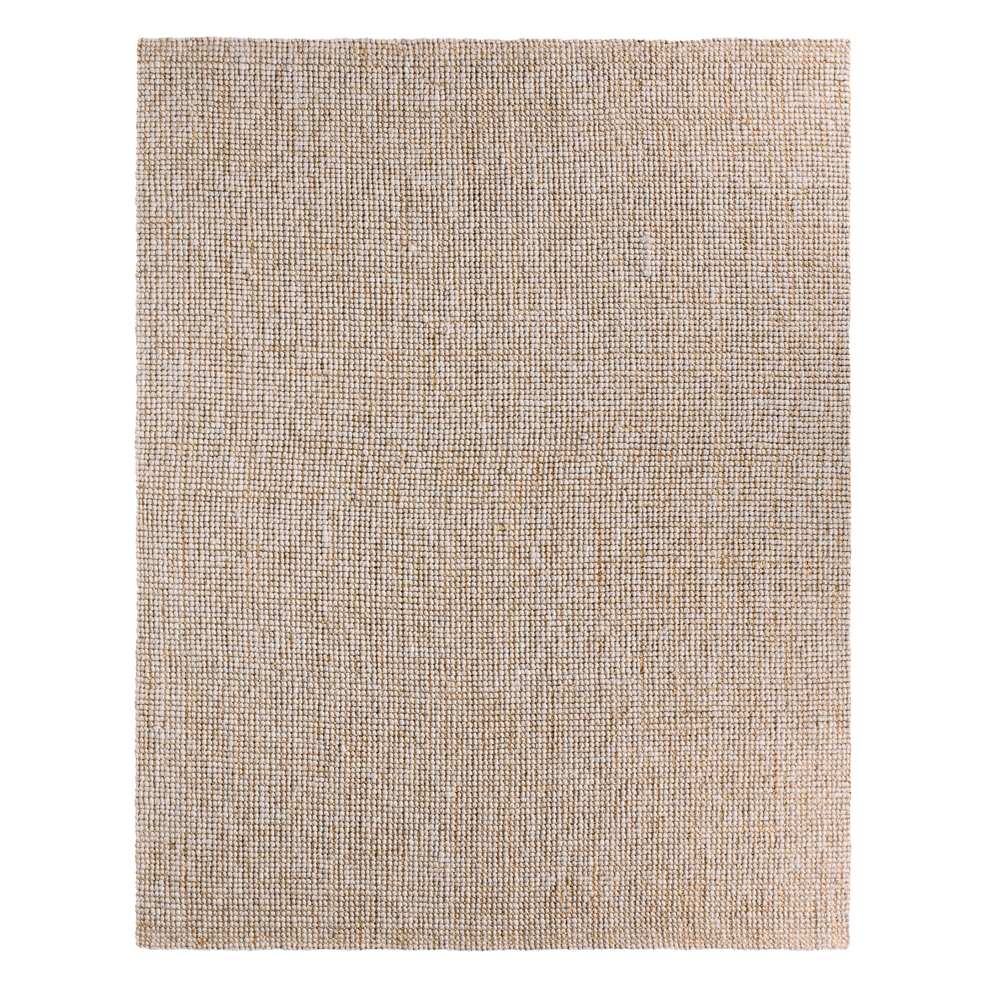 Brad Handmade Doeskin/Shifting Sand/Smoke Gray Rug, Rectangle 8' x 10'