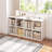 8 Compartment Storage Bookcase, Open Shelf Simple Compartment Bookshelf-755997429