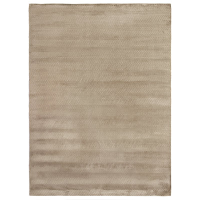 Honeycomb Viscose Chevron Indoor Rug