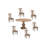 Josiane Round Solid Wood Dining Table
