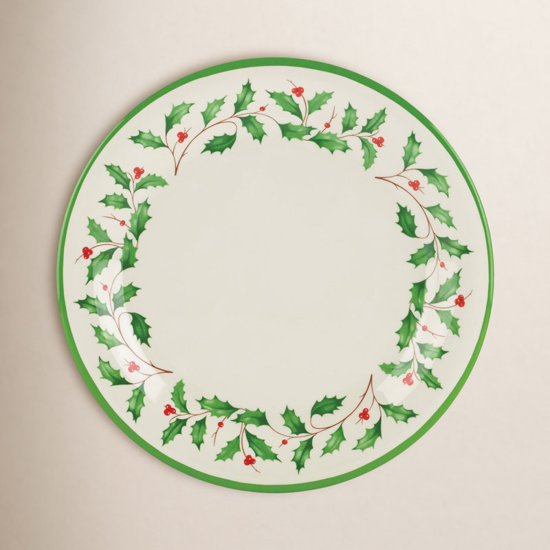 Lenox Holiday Melamine 10.5" Dinner Plate