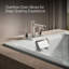Baignoire tourbillon à effervescence avec spa / massage 66 po x 36 po Tea-for-Two®-6954958