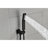 12" Wall Mounted Rain Shower - Natural Rainfall Simulation, Self-Cleaning Spout, Rust- And Brass Finish Matte Black Head Sensation, Rust- Construction-120920772