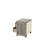 Grey Rustic Bedroom Cabinet, 2 Nightstand, Solid Wood Adornment