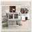 Stackable Storage Bins with Lids Collapsible Closet Organizers on Wheels
