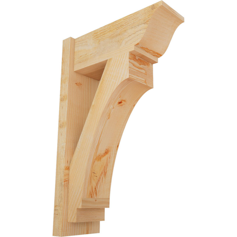 Persienne impériale traditionnelle, Sapin Douglas de 8 po (sciage brut), P 34 po x H 34 po