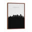 Edmonton, Canada City Skyline by Ayse Deniz Akerman - Print on Canvas-63929399-63929400
