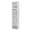 Armoire murale Cale, 4 tablettes, blanc