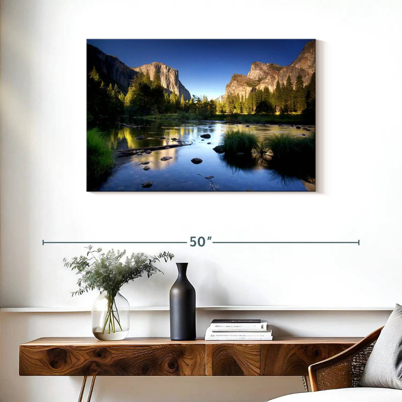 Alvord Tranquil Merced River, H 24 po x l 36 po